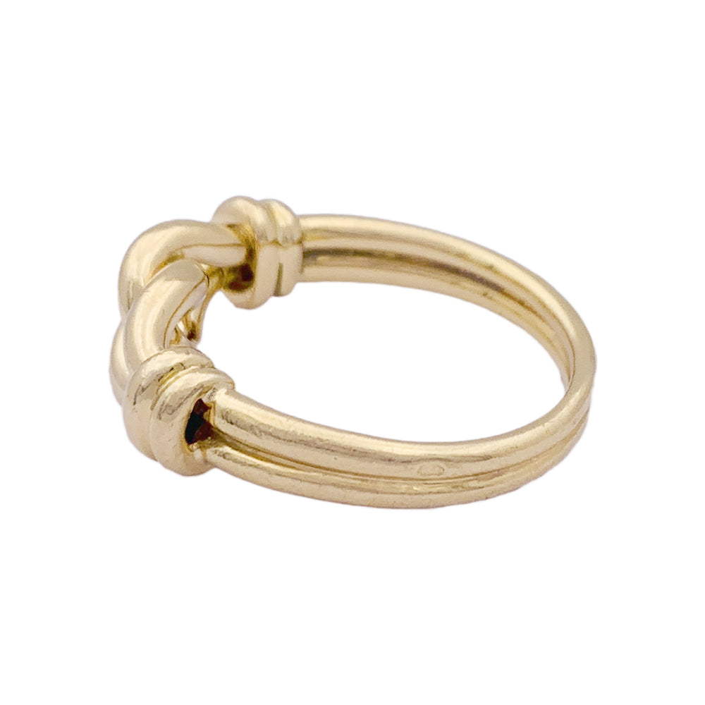Vintage Chaumet ring, yellow gold.