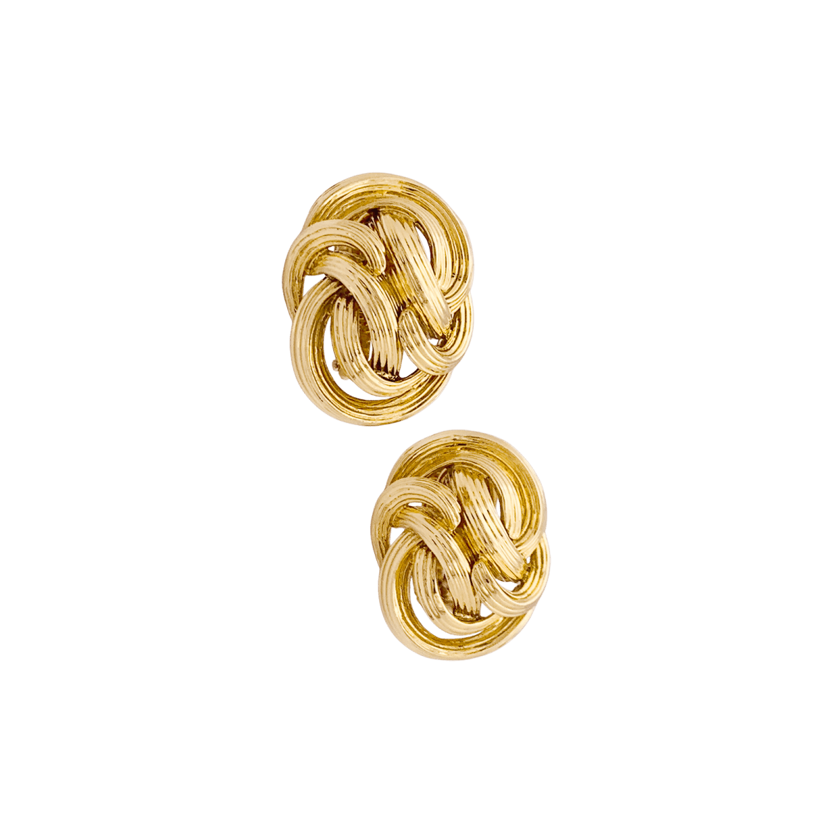 Boucles d'oreilles TIFFANY & CO, or jaune. - Maison Eloe