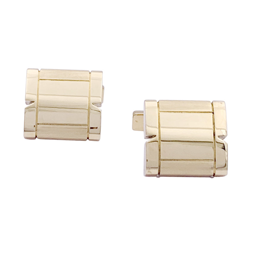 Boutons de manchette Cartier "Tank française", or jaune.