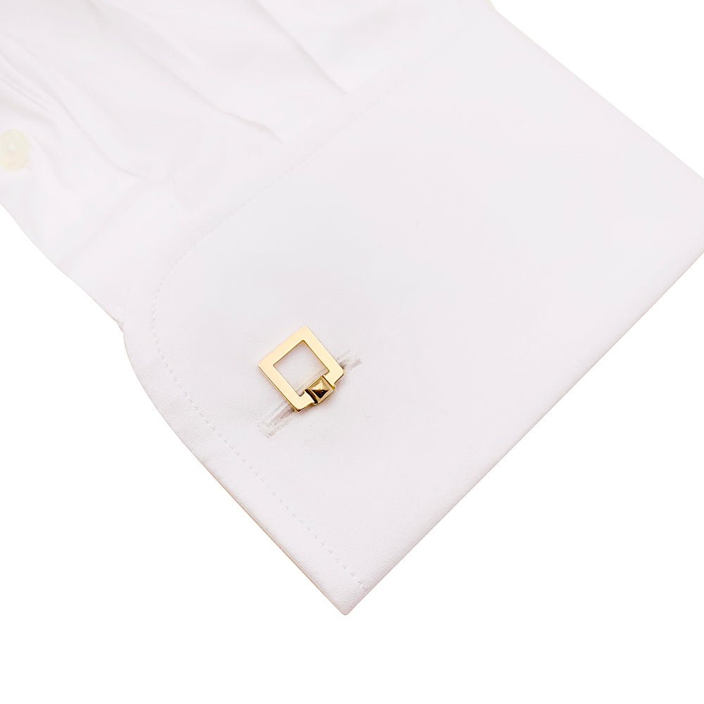 Boutons de manchette Cartier, or jaune. - Maison Eloe