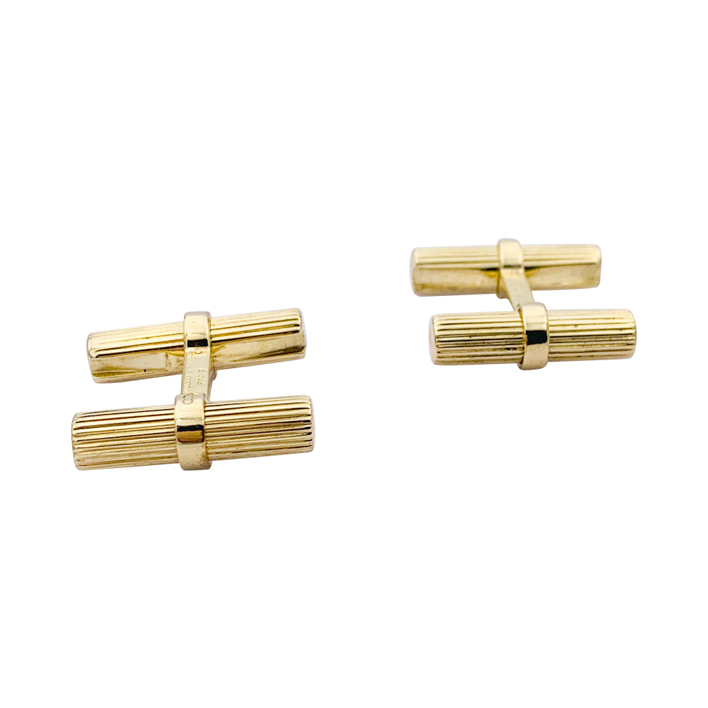 Boutons de manchette Van Cleef & Arpels en or jaune.