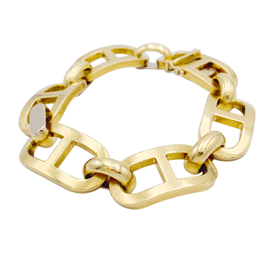 Bracelet Boucheron Paris, or jaune.