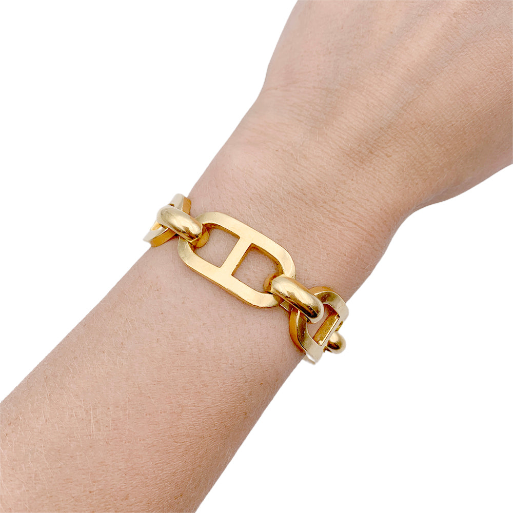 Boucheron Paris bracelet, yellow gold.