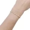 Cartier bracelet, "Essential Lines", pink gold, diamonds.
