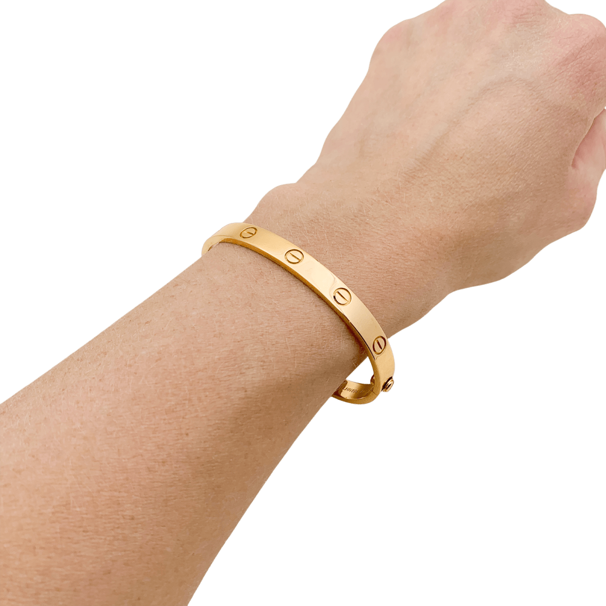 Bracelet Cartier, "Love", en or rose. - Maison Eloe