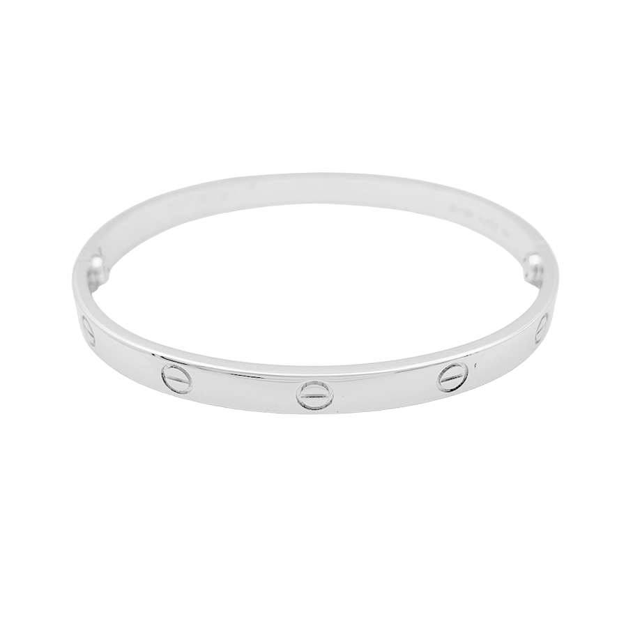 Bracelet Cartier "Love" or blanc. - Maison Eloe