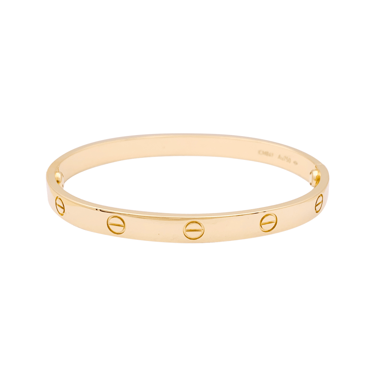 Bracelet Cartier, "Love", or jaune. - Maison Eloe