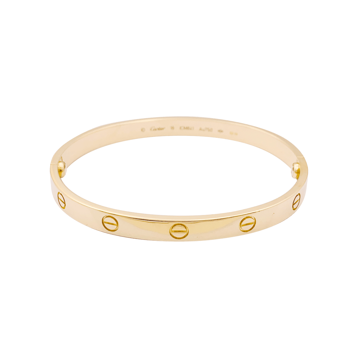 Bracelet Cartier, "Love", or jaune. - Maison Eloe