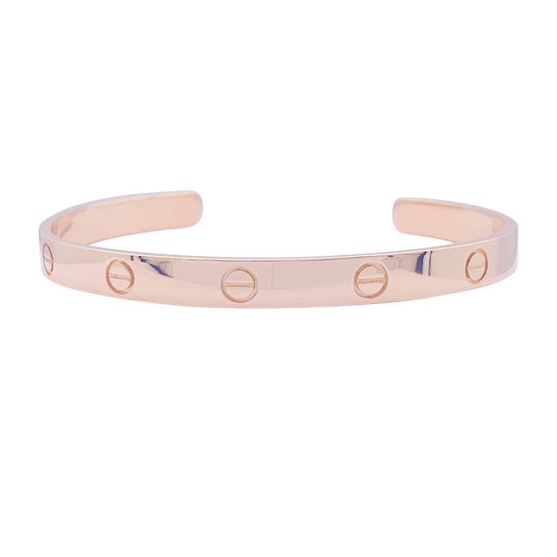 Bracelet Cartier, "Love" or rose.