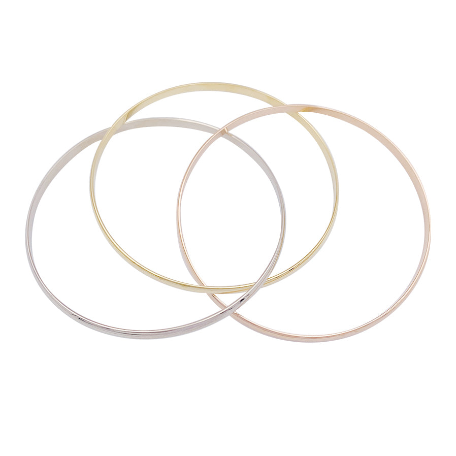 Bracelet Cartier "Trinity" trois ors.