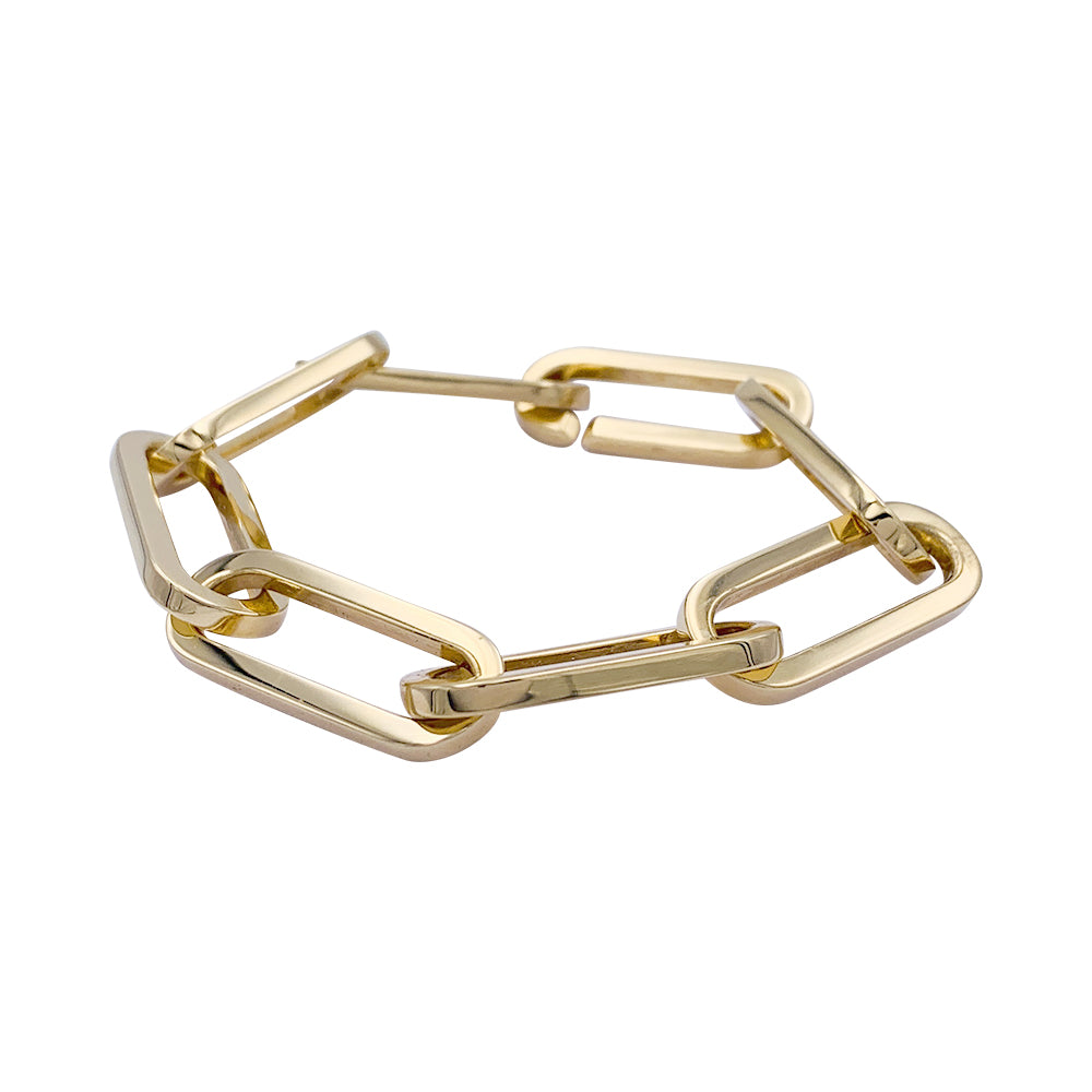 Dinh Van bracelet, "Maillon", yellow gold.