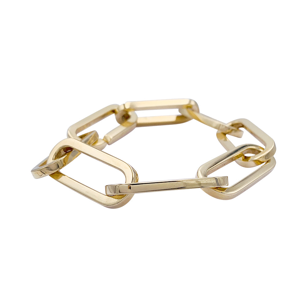 Dinh Van bracelet, "Maillon", yellow gold.