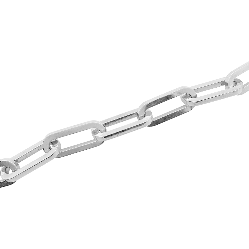 Bracelet Dinh Van, "Maillon XL" argent. - Maison Eloe