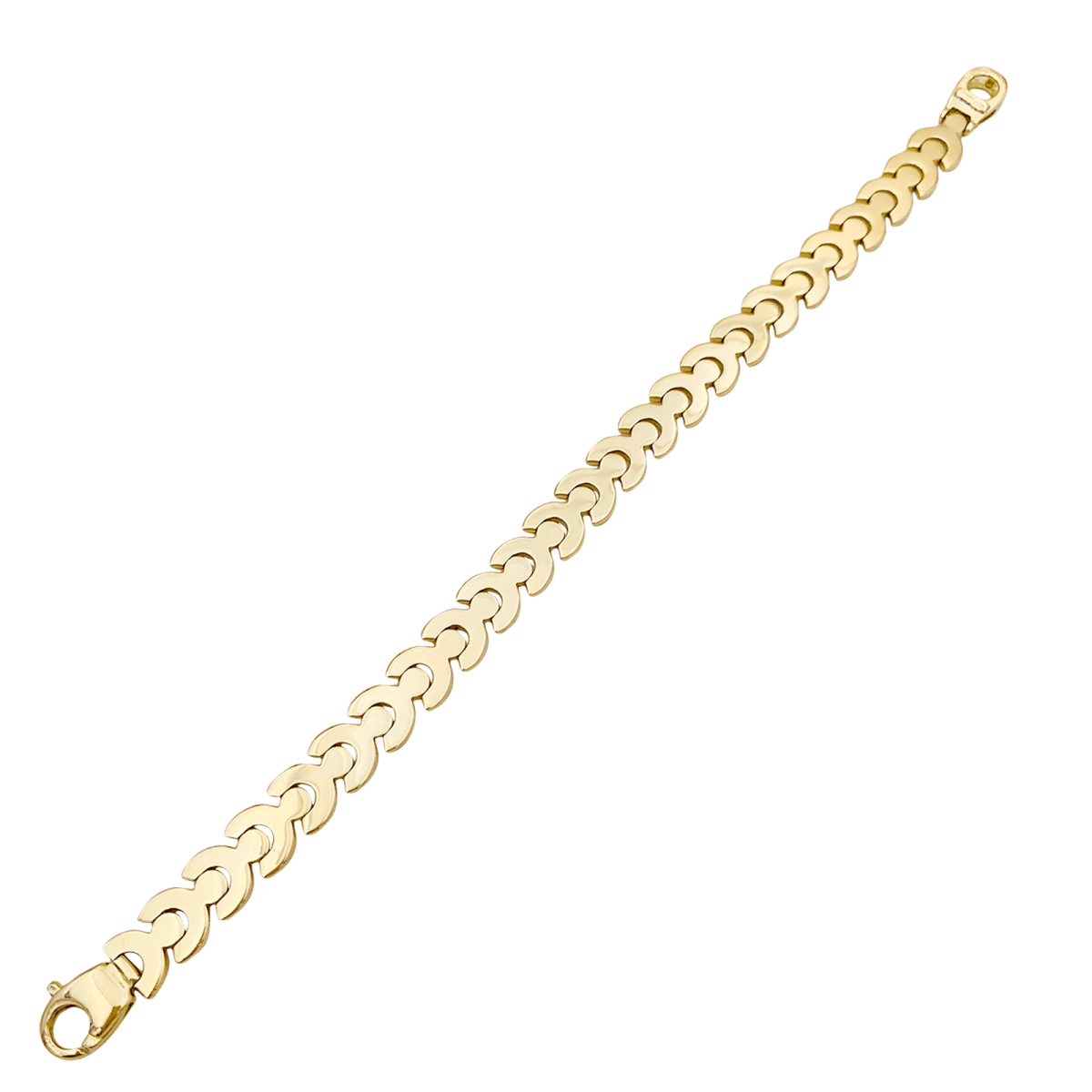 Bracelet FRED, or jaune. - Maison Eloe