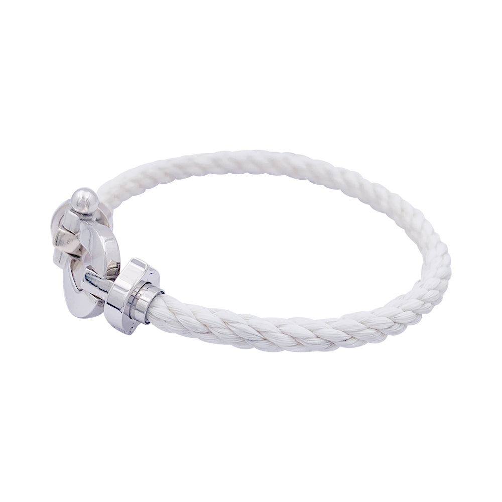 Bracelet Fred, "Force 10" or blanc.