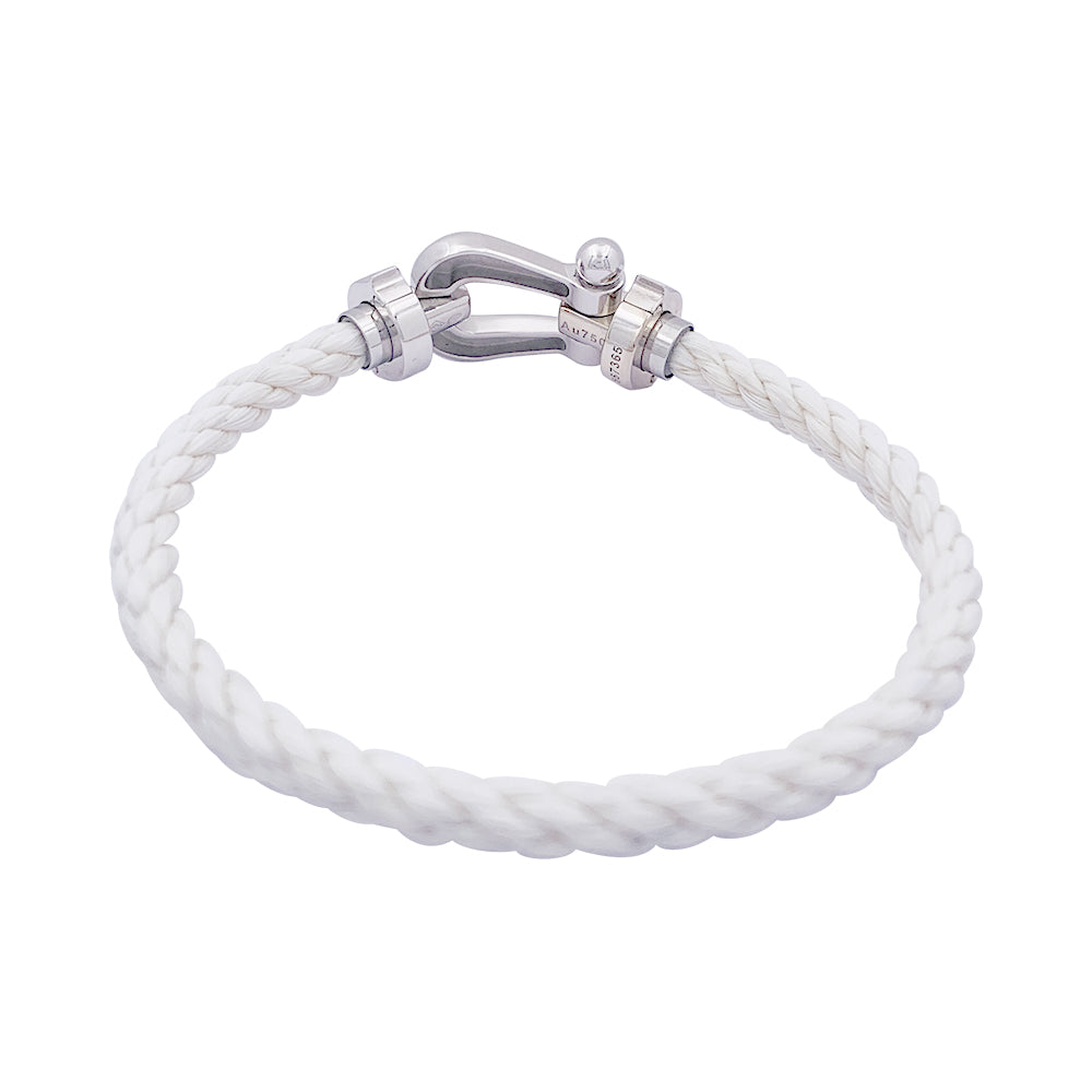 Bracelet Fred, "Force 10" or blanc.