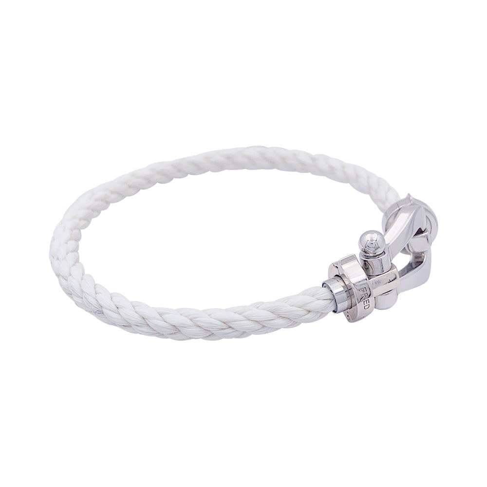 Bracelet Fred, "Force 10" or blanc.