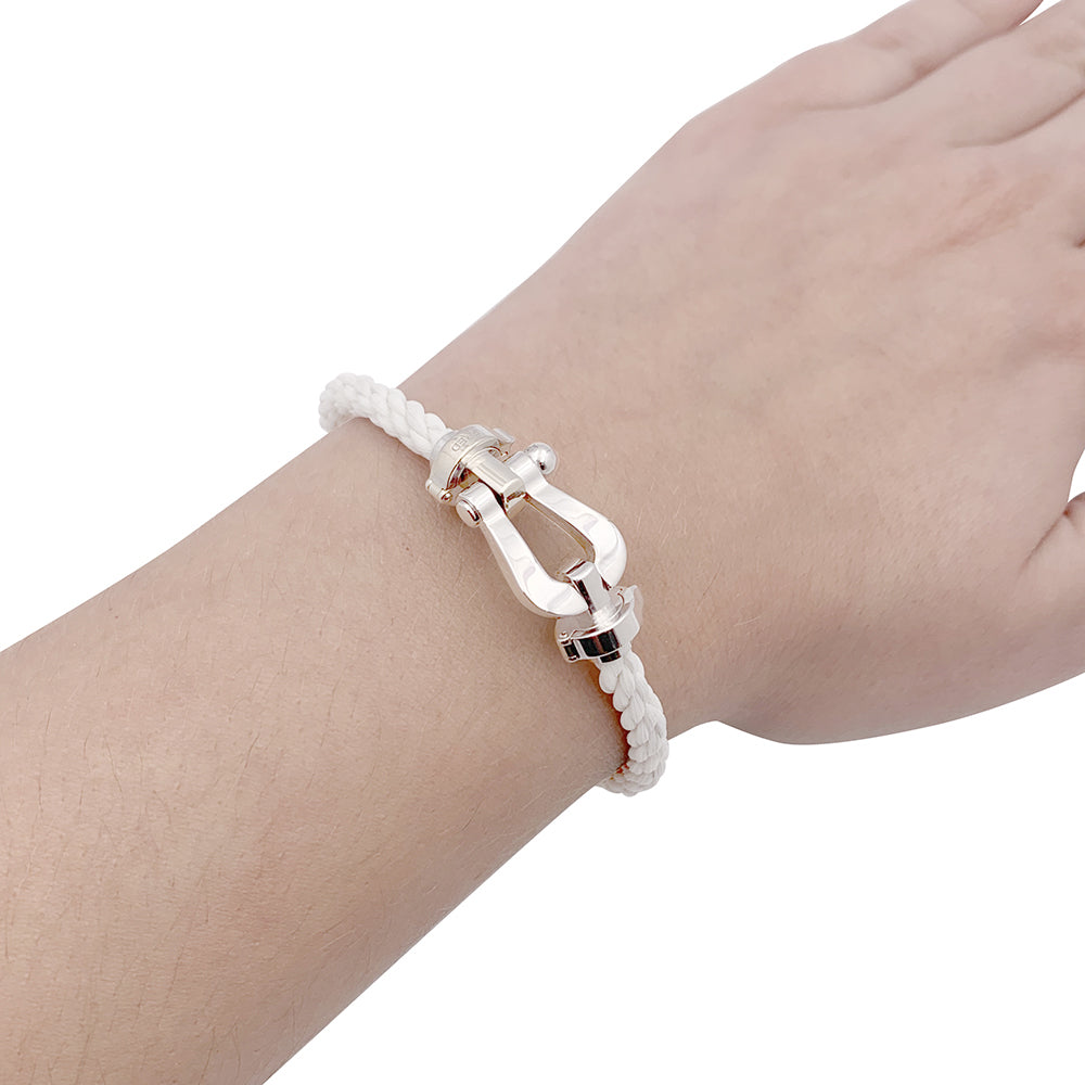 Bracelet Fred, "Force 10" or blanc.