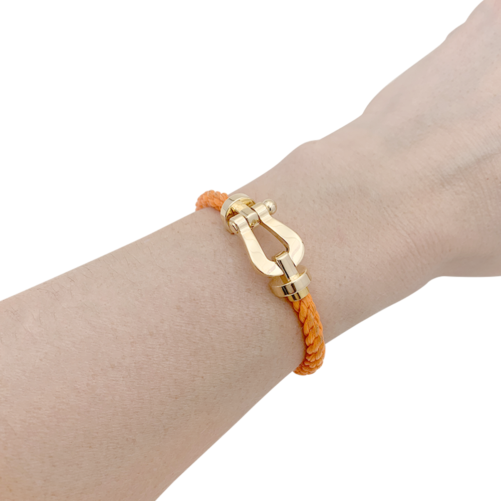 Bracelet Fred, "Force 10" or jaune.