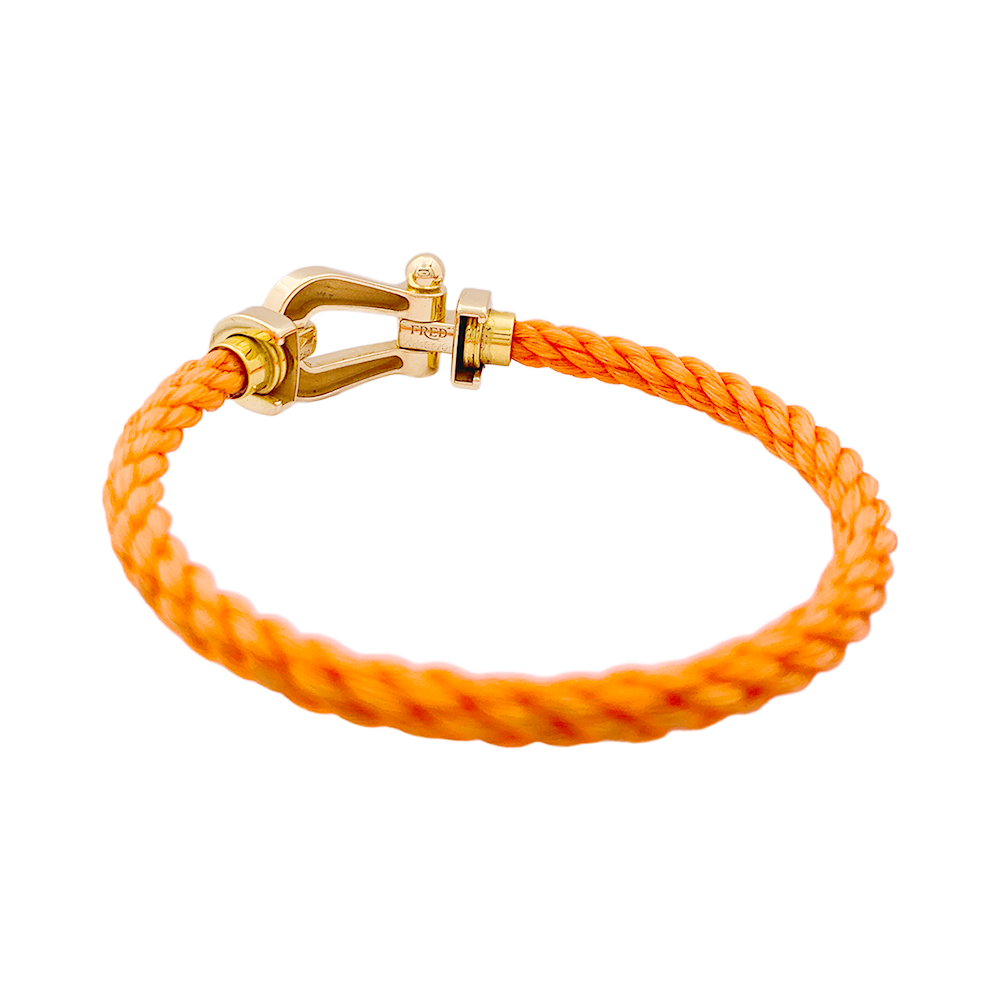 Bracelet Fred, "Force 10" or jaune.