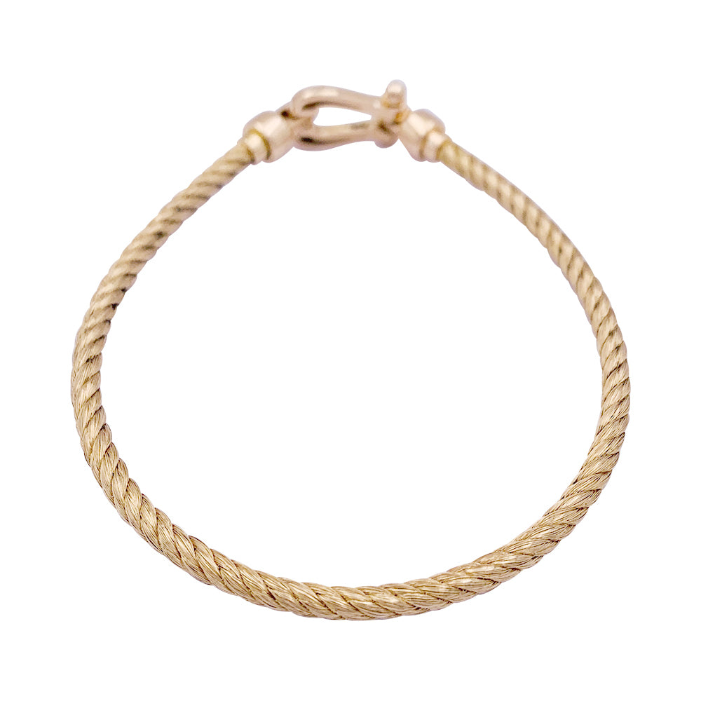 Fred bracelet, "Force 10", rose gold.