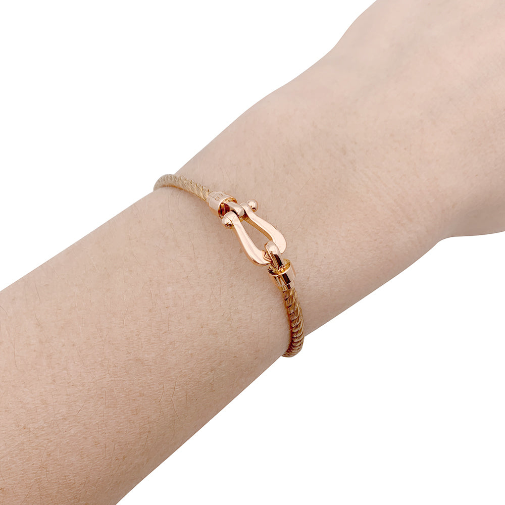 Bracelet Fred, "Force 10", or rose.