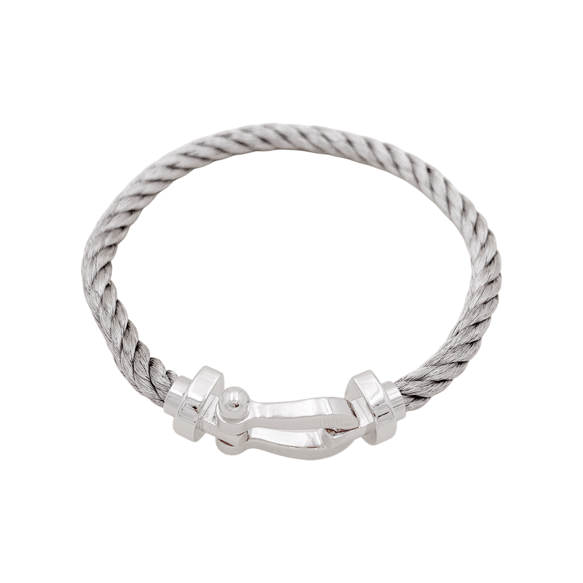 Bracelet Fred, "Force 10", or blanc, acier. - Maison Eloe