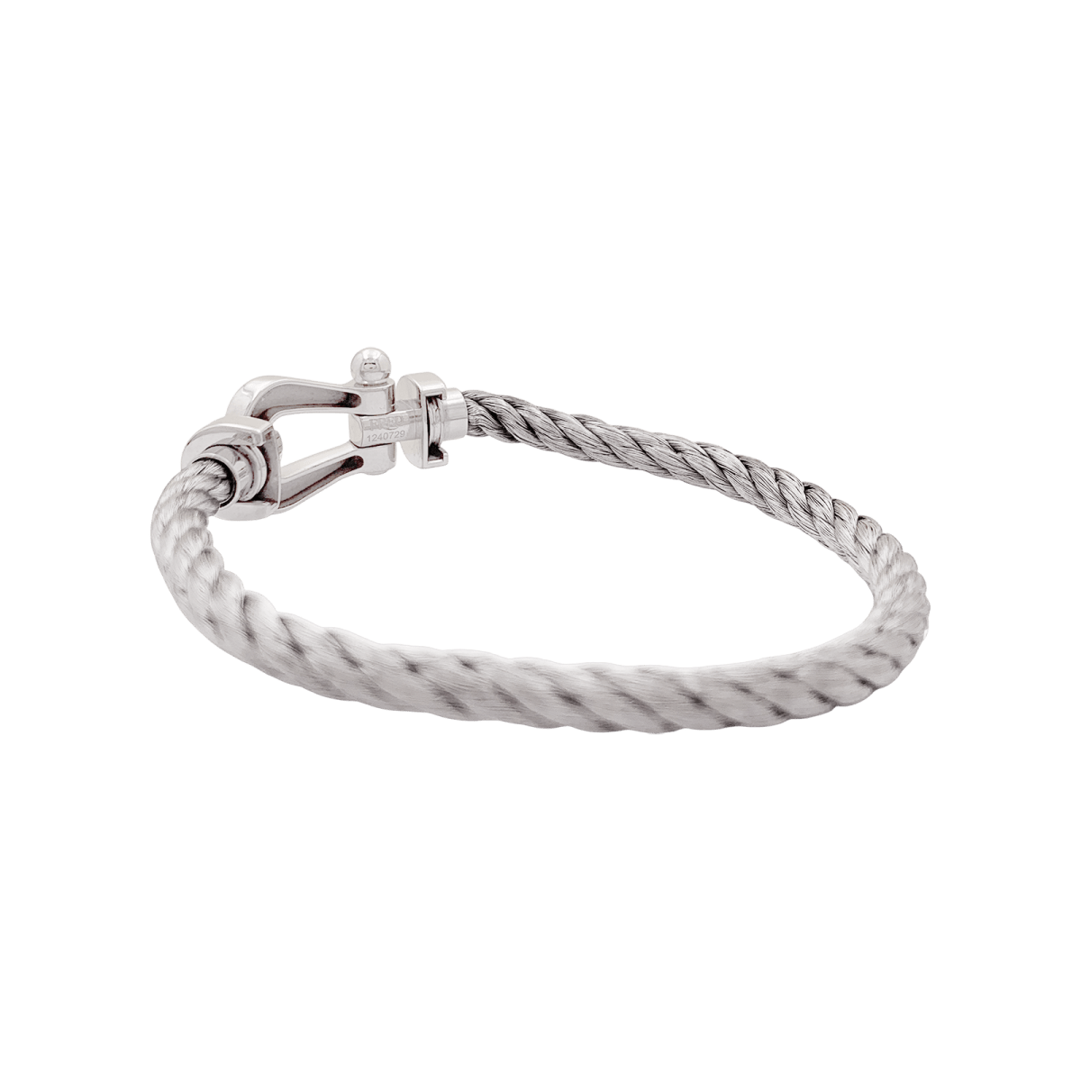 Bracelet Fred, "Force 10", or blanc, acier. - Maison Eloe