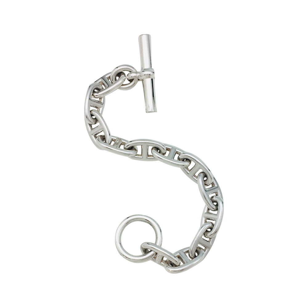 Hermès bracelet, "Anchor Chain", silver.