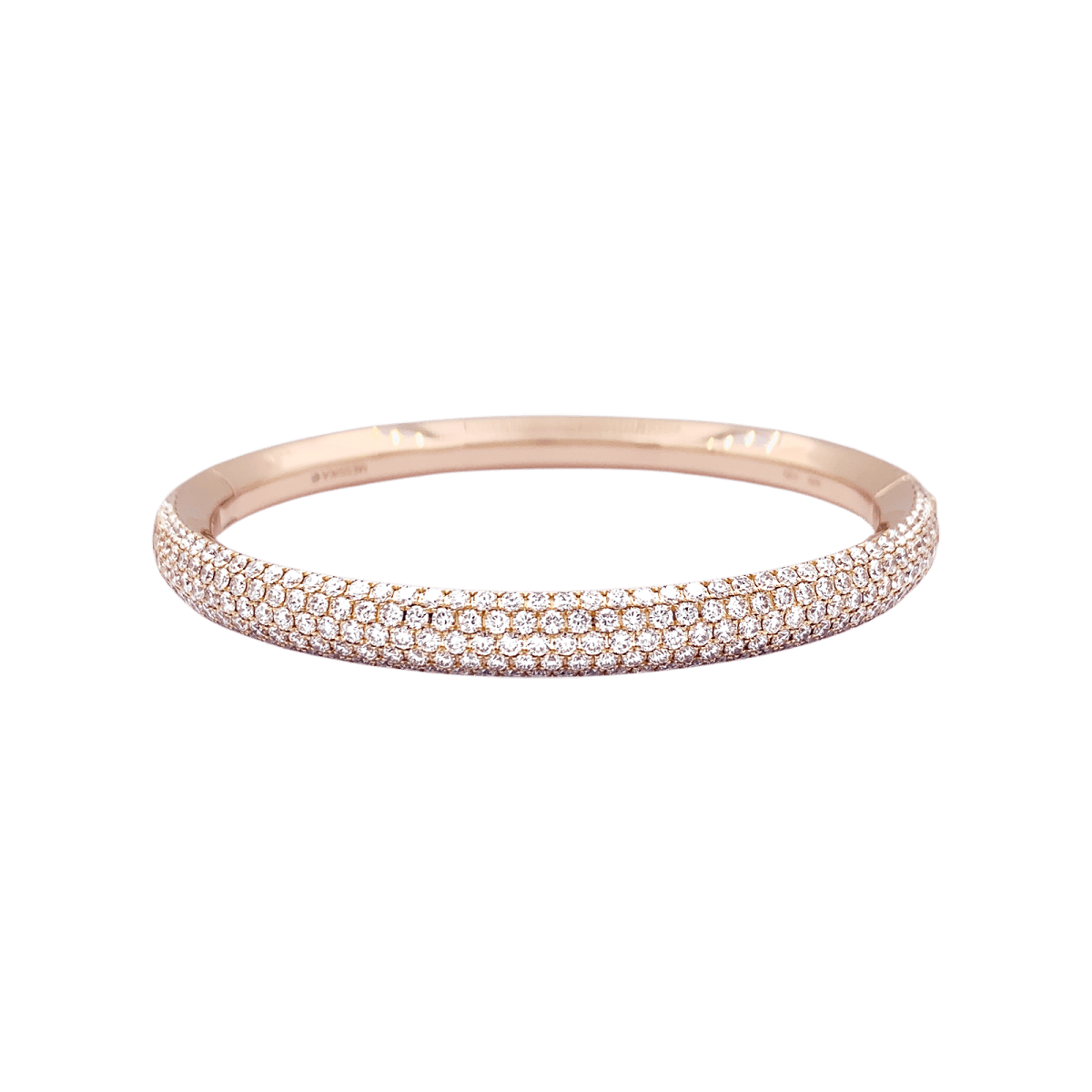 Bracelet Messika "Divine Enigma" or rose, diamants. - Maison Eloe