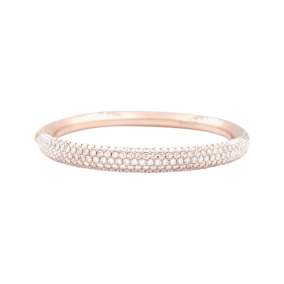 Bracelet Messika "Divine Enigma" or rose, diamants. - Maison Eloe