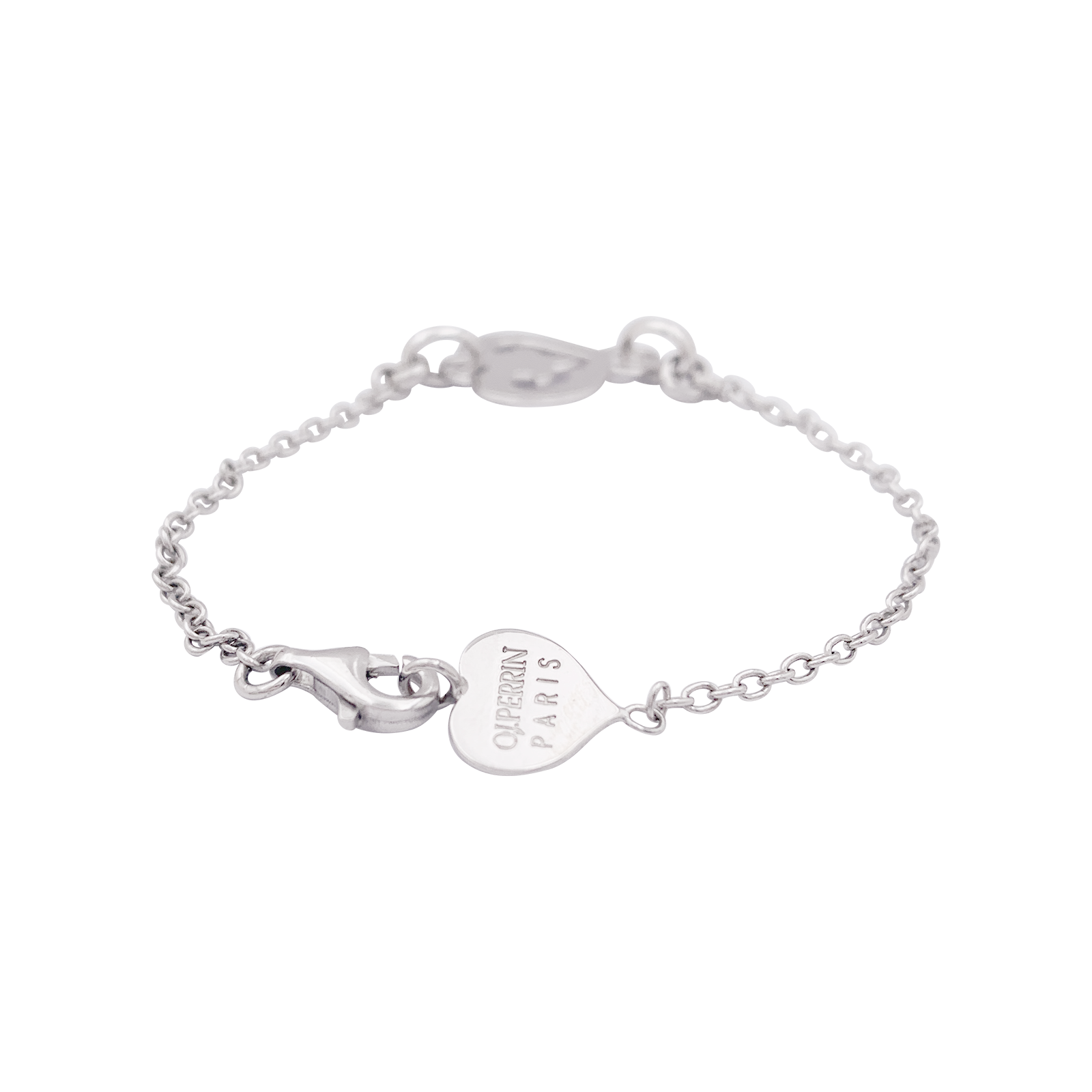 Bracelet O.J. Perrin, "Légendes", or blanc