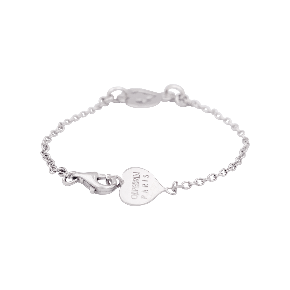 Bracelet O.J. Perrin, "Légendes", or blanc - Maison Eloe