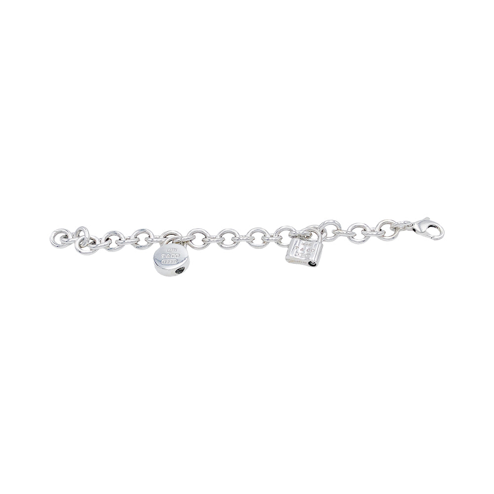 Bracelet Tiffany & Co argent.