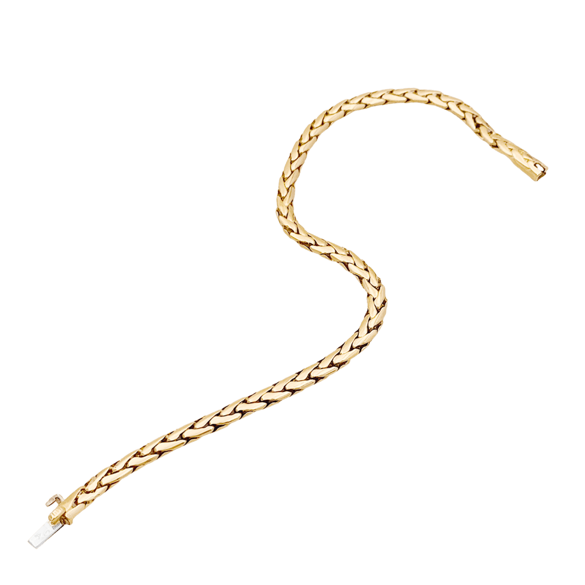 Bracelet vintage Cartier or jaune. - Maison Eloe