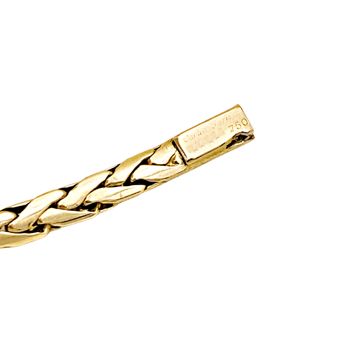 Bracelet vintage Cartier or jaune. - Maison Eloe