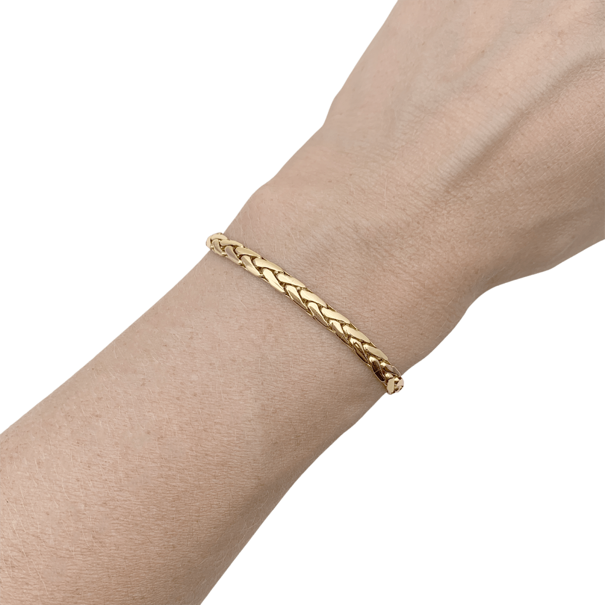 Bracelet vintage Cartier or jaune. - Maison Eloe