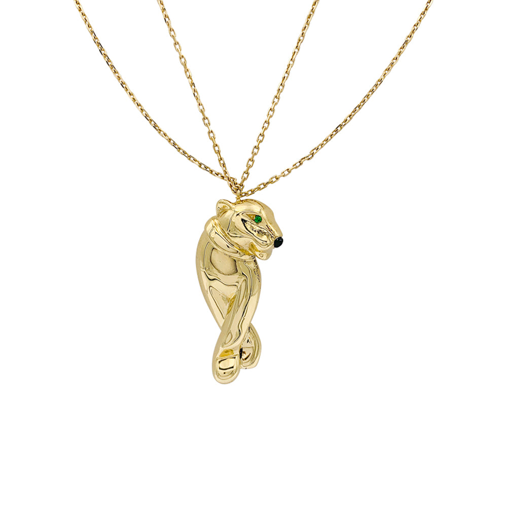 Cartier necklace, "Panthère de Cartier", yellow gold.