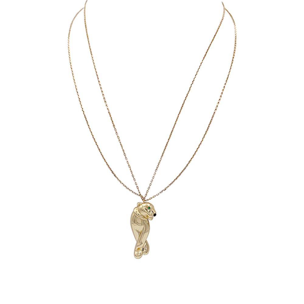 Cartier necklace, "Panthère de Cartier", yellow gold.