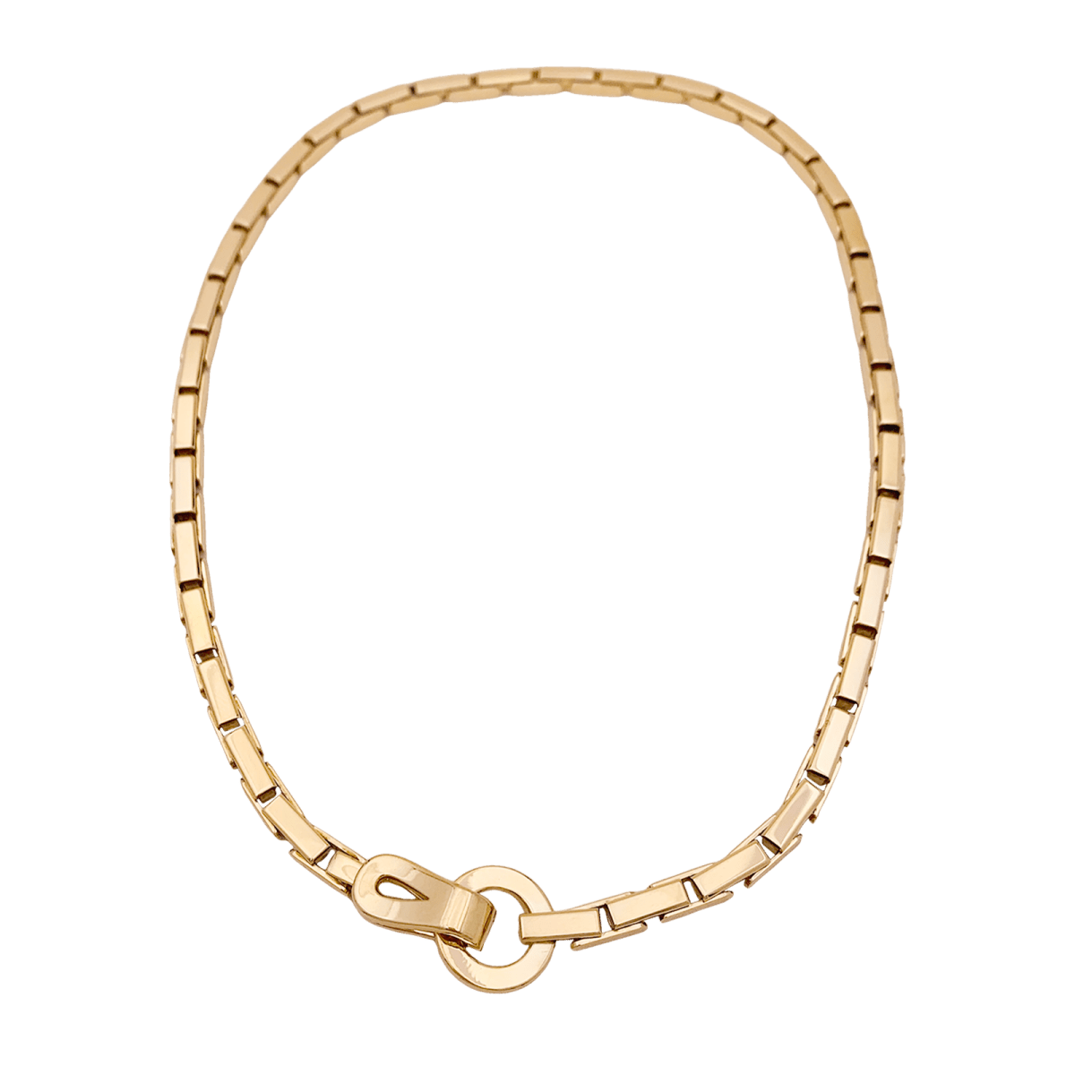 Collier Cartier, "Agrafe", or jaune. - Maison Eloe