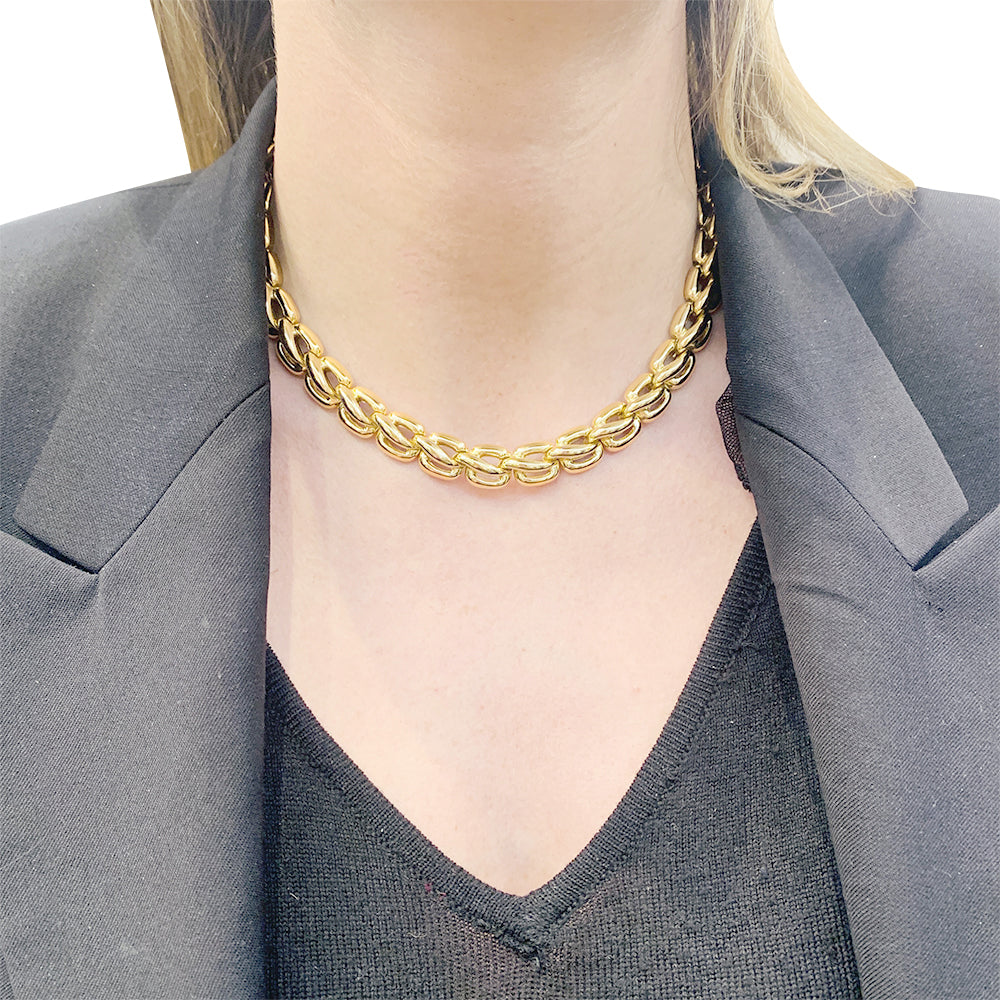 Chaumet "Kalinska" necklace, yellow gold