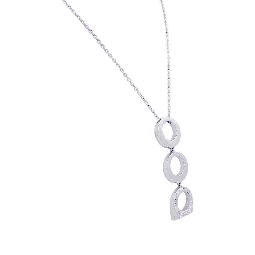 Fred necklace, “Success”, white gold, diamonds.