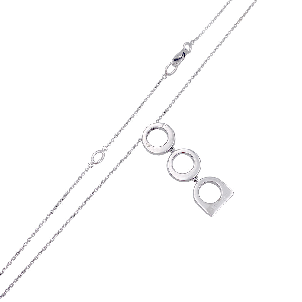 Fred necklace, “Success”, white gold, diamonds.