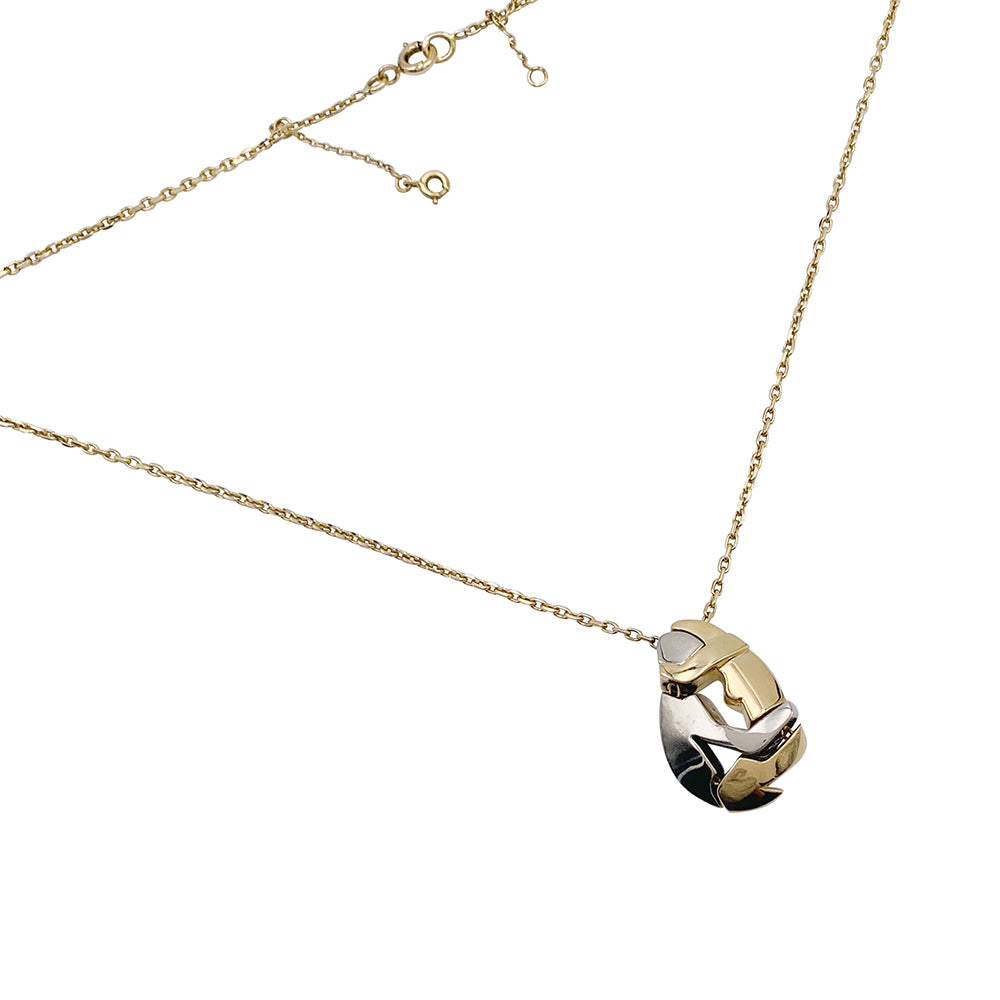 Fred x Miroslav Brozek necklace, "The Couple", two golds.