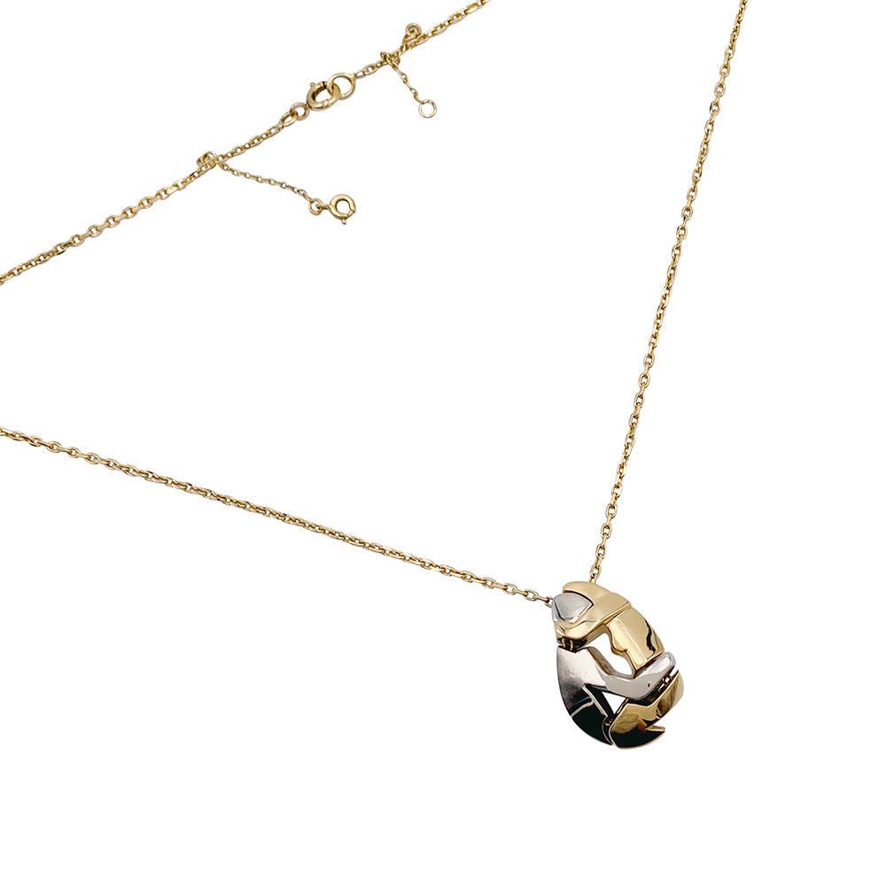 Fred x Miroslav Brozek necklace, "The Couple", two golds.