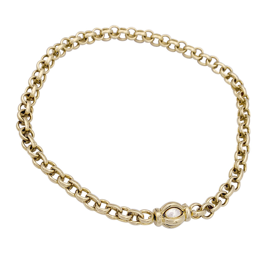 Collier Pomellato vintage, deux ors.