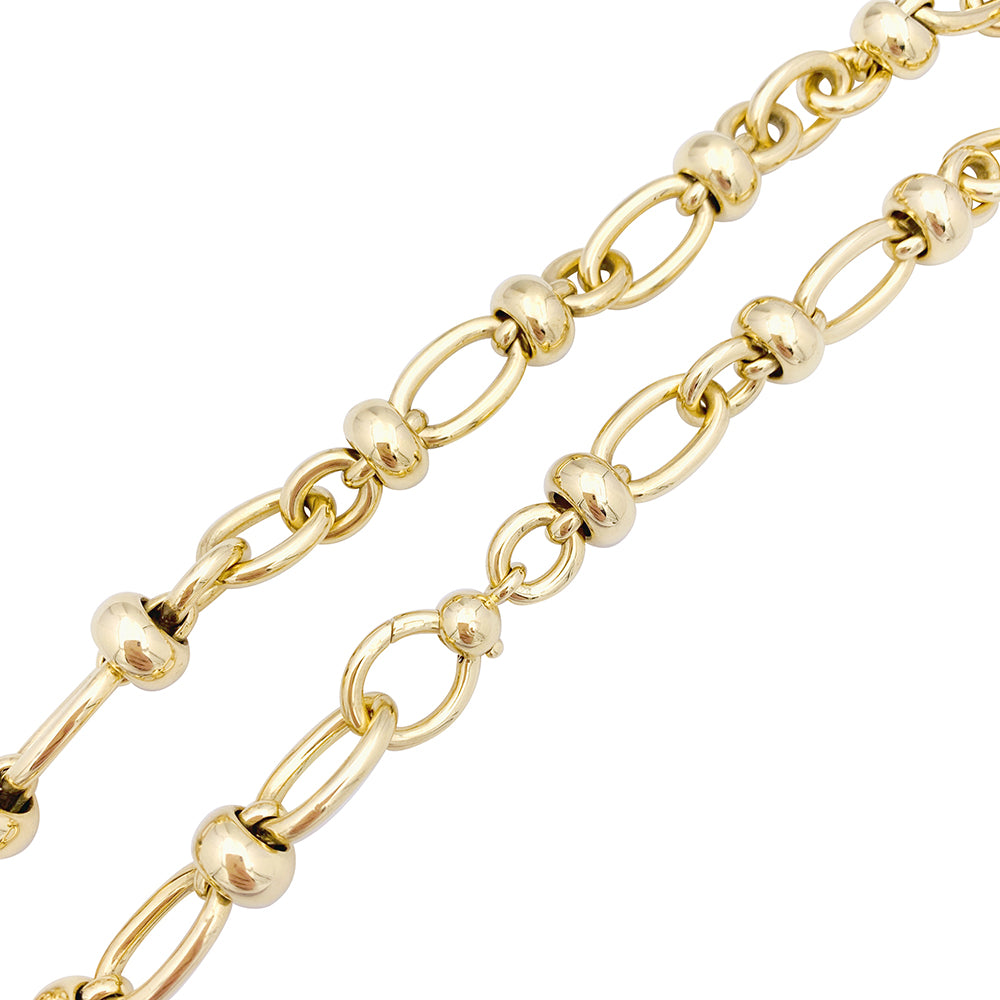 Vintage Pomellato necklace, yellow gold.