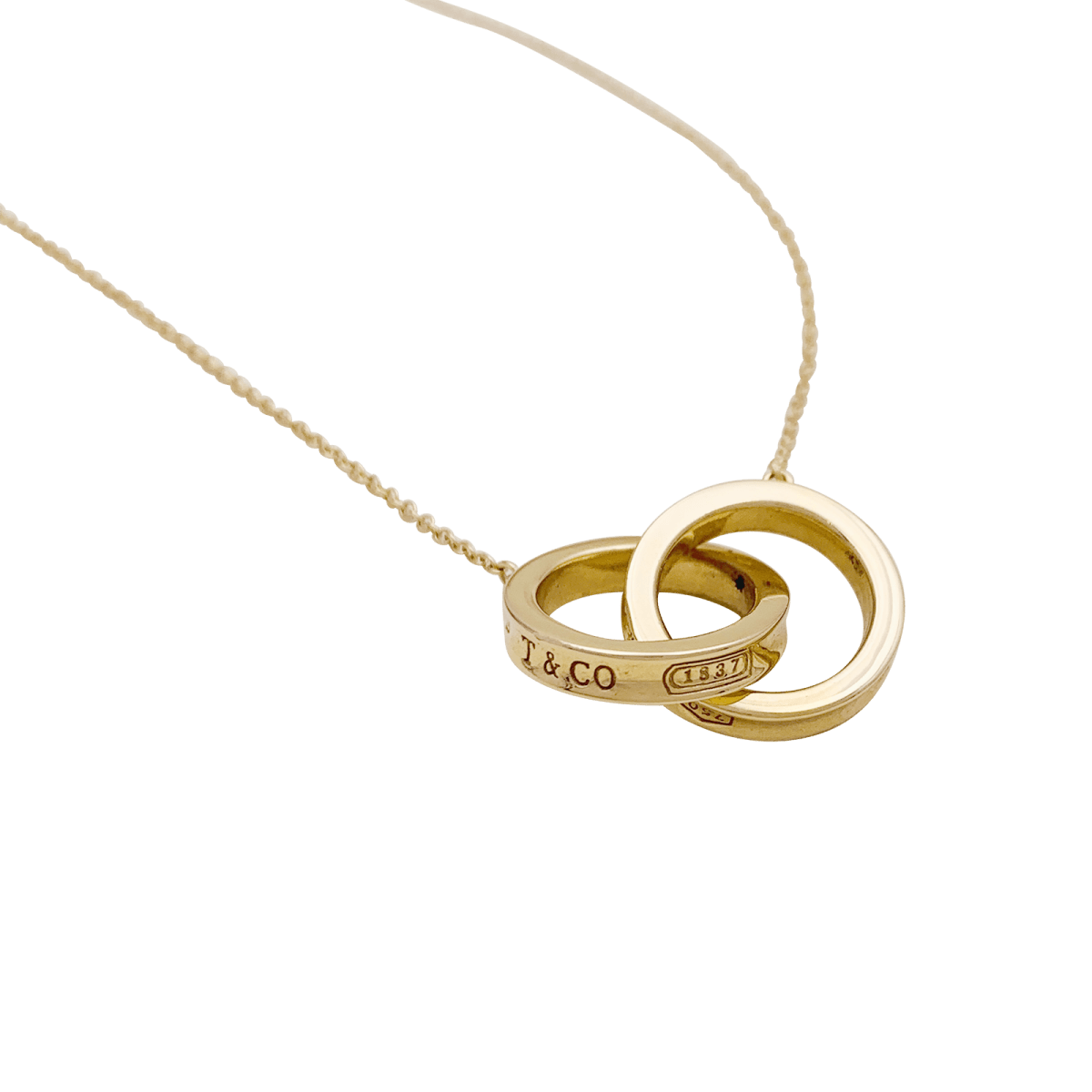 Collier Tiffany & Co. "1837" or rose. - Maison Eloe