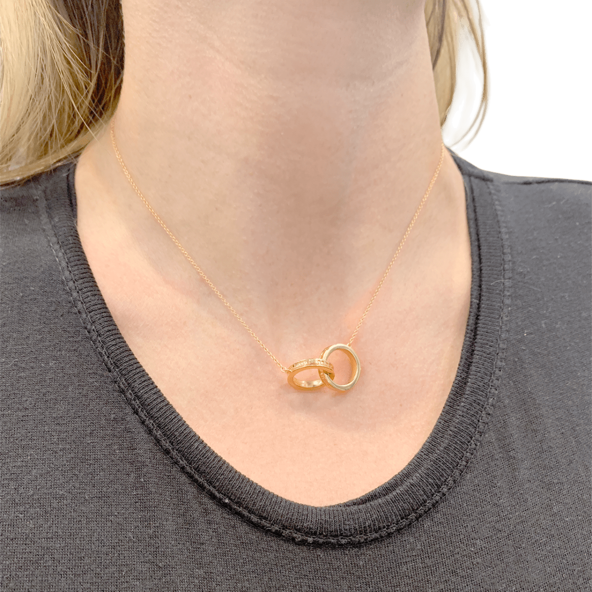 Collier Tiffany & Co. "1837" or rose. - Maison Eloe