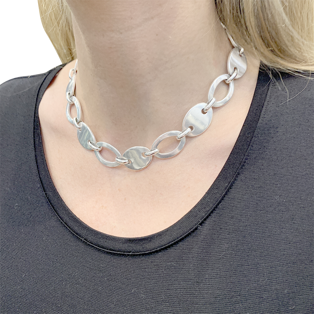 Tiffany & Co. silver necklace.
